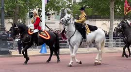 UK: Military parade on 80th anniversary of VE Day in London