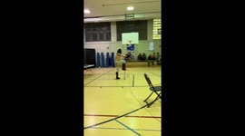 Wrestler uses pogo stick to jump into ring at Philadelphia event