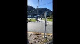 Cyclist crashes into parked car during race in Turin, Italy