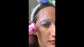 DIY brow fail sends woman into viral 13 million views laughter spiral