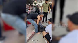 Israeli airstrike on crowded street in Gaza kills at least 22 civilians