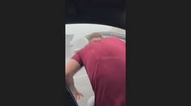 Sister Dares Brother to Stand in Downpour