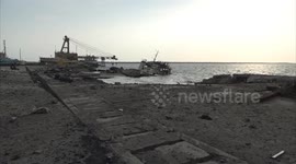 Yemen: Yemeni port destroyed, factory halted after US-Israel airstrikes