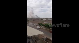 Yemen: Smoke Rises from Sanaa Airport After Israeli Airstrike