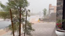 US: Pea-Sized Hail, Heavy Rain Lash Las Vegas Valley 3