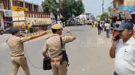 Police in northern India warn locals to take cover as Pakistan conflict erupts