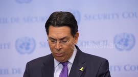 Press Encounter by Ambassador Danny Danon of Israel