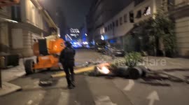 France: Celebrations turn tense in Paris after PSG beat Arsenal in Champions League semi-final