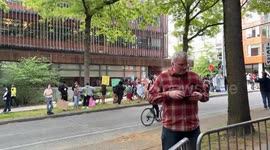 US: Protest on UW Campus Against Speaking Event Featuring Anti-Trans Activists