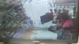 Size fawn, please! Deer rampages into shoe shop in India
