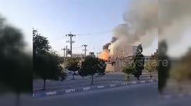 Iran: Fire Erupts at Chemical Factory in Shiraz Industrial City