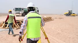 Iraq: Construction continues at Grand Faw Port as part of Iraq's Development Road Project