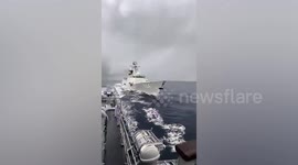 Chinese frigate aggressively shadows Philippines Navy warship