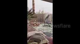 US: Hailstorm batters Henderson, NV