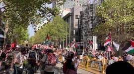 Australia: Huge rally in solidarity with Palestine moves through Melbourne
