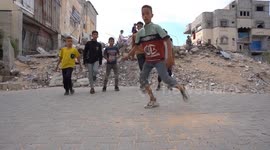 Gaza’s young dancers turn rubble into stage for resilience