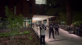 Palestine supporters confront police during rally at University of Washington