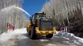 US: Heavy Machinery Clears Guardsman Pass As Crews Push Toward May Reopening