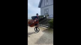 Unicycle Upright Bass Kilt Kazoo Time