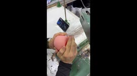 Watching A Show While Sewing Doll Hair