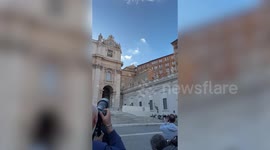 Vatican City: White smoke emerges at Vatican as new pope is elected