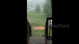 US: Intense Hail Batters North Carolina Amid Severe Thunderstorms