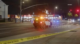 US, Los Angeles: Reseda Investigation Underway After Pedestrian Possibly Sustains Serious Injuries