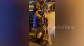 Dozens of passengers injured as bus veers off road in northeast Thailand