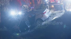 US, Los Angeles: Long Beach Fatal Crash