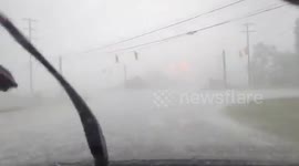 US: Intense Hail Batters North Carolina Amid Severe Thunderstorms 2