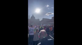 Crowd cheers as Pope Leo XIV, first US pope, is announced in Vatican