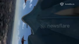 Russia: Fighter jets fly over Moscow for Victory Day celebrations