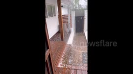 US: Tennessee Battered by Intense Hail, Roads Covered