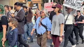National rally to demand urgent action on violence against women, Sydney, Australia