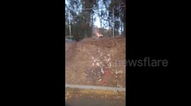 Mexico: Amalucan Hill Fire Triggers Major Emergency Response