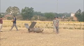 Pakistani Fatah-II Missile Aimed At Delhi Intercepted In Sirsa – Video of Debris from Sirsa