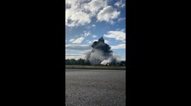 Caught on Camera: Sheraton Crossroads Imploded in Mahwah, New Jersey