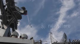 China: US Navy Shows Strength Near China With Flight Operations