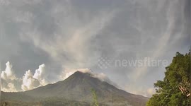 Ash clouds rise from Kanlaon Volcano amid ongoing rumbles