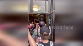 Professor blocked from library during protest in New York