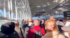 Stanstead Airport IT failiure causes passenger chaos