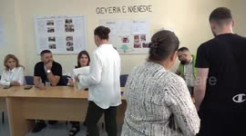 Albania: Elections in Albania: Prime Minister Edi Rama casts vote