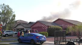 US, Phoenix: El Mirage 127th Drive House Fire
