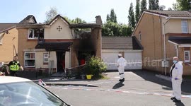Double house blaze leaves man in his 70s dead as police open investigation