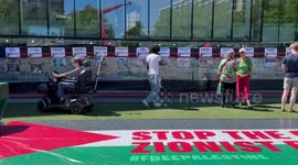Caribbean Netherlands: Pro-Palestinian protesters mark Nakba's 77th anniversary in Rotterdam
