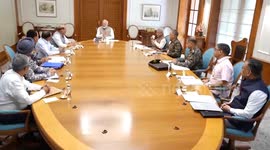India: Indian PM Modi chairs high-level security meeting with top officials