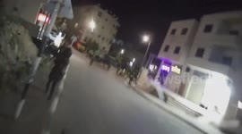 Shi'an District police and Border Guard tactical division operatives arrested a Palestinian suspect from Beitunia