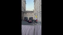 Pope Leo XIV public appearance in Vatican City
