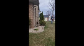 Kids Chase Easter Bunny to Grab Prizes