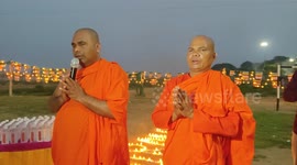 On the occasion of Buddha Purnima, Niranjana Deepotsav was organized on the banks of the holy river Niranjana in Bodhgaya, Northern India